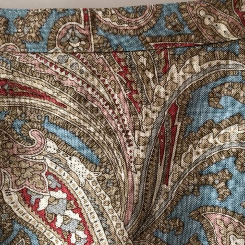 Long paisley skirt
